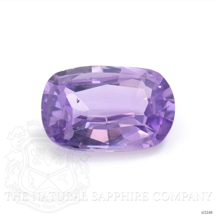 0.81 Ct. Purple Sapphire from Ceylon (Sri Lanka)