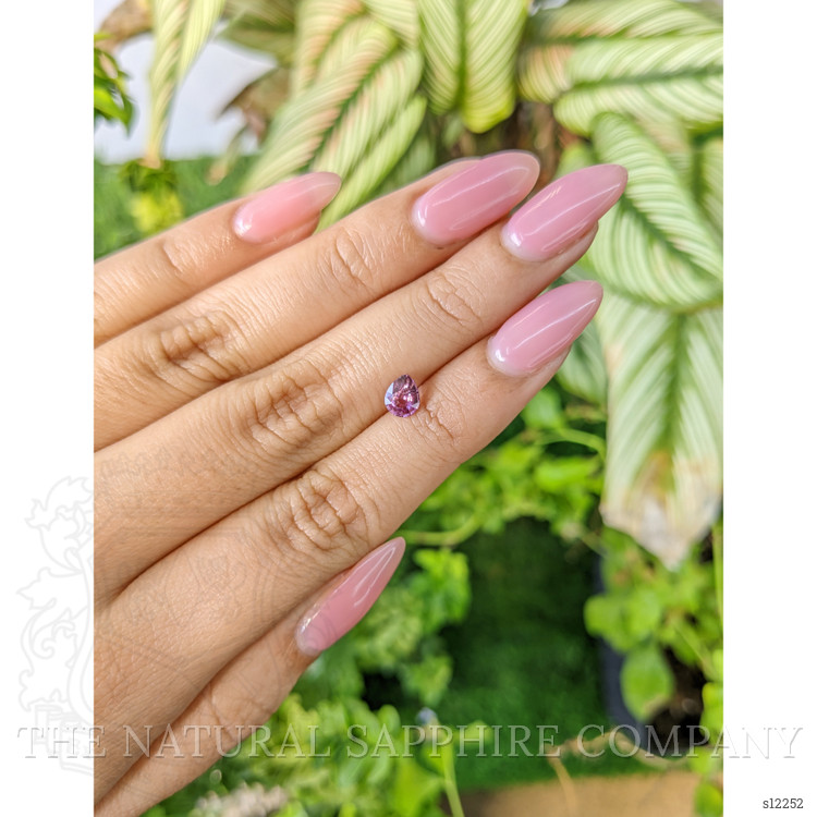 0.71 Ct. Pink Sapphire from Ceylon (Sri Lanka)