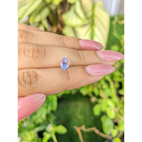 0.84 Ct. Blue Sapphire from Ceylon (Sri Lanka) Life Style