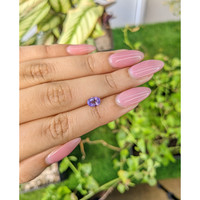 0.87 Ct. Purple Sapphire from Ceylon (Sri Lanka) Life Style