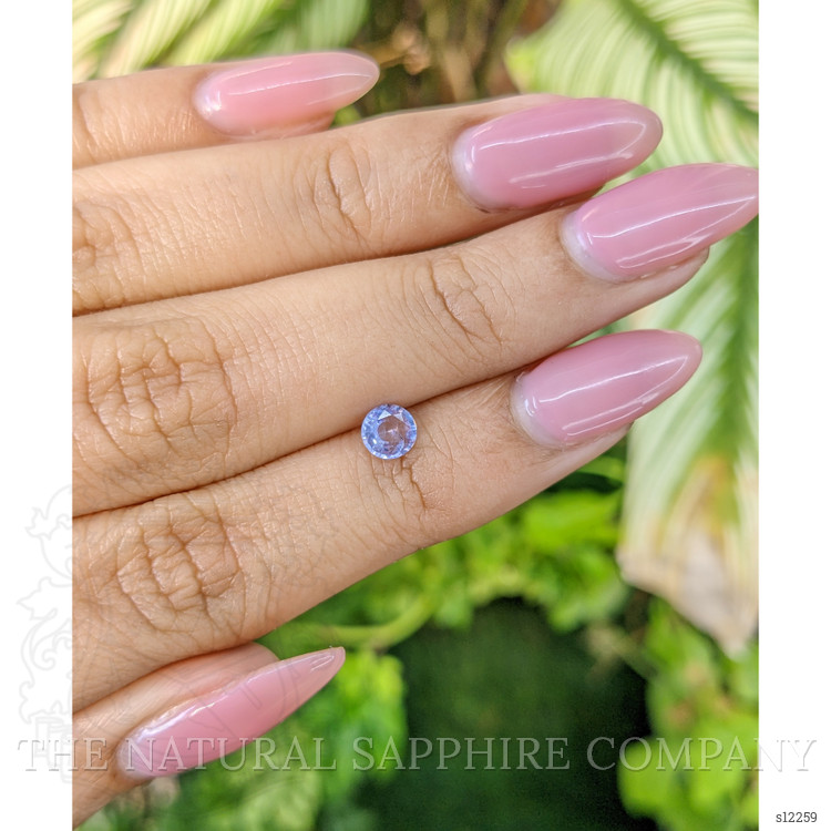 0.44 Ct. Blue Sapphire from Ceylon (Sri Lanka)
