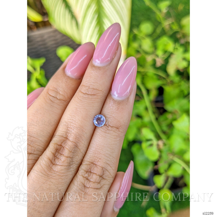 0.44 Ct. Blue Sapphire from Ceylon (Sri Lanka)