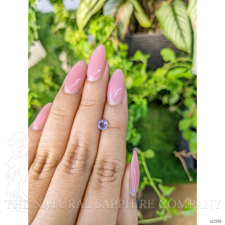 0.44 Ct. Blue Sapphire from Ceylon (Sri Lanka)