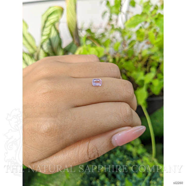 0.63 Ct. Pink Sapphire from Ceylon (Sri Lanka)