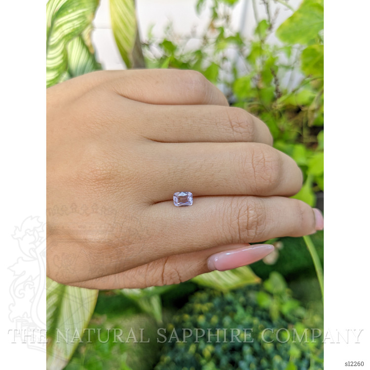 0.63 Ct. Pink Sapphire from Ceylon (Sri Lanka)
