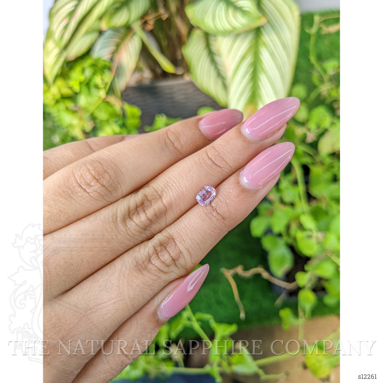 0.77 Ct. Pink Sapphire from Ceylon (Sri Lanka)