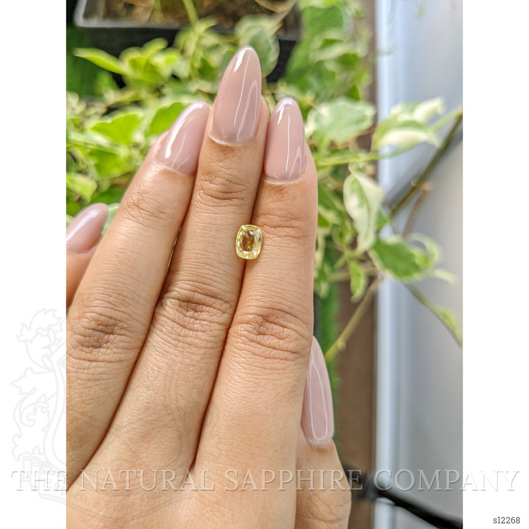 1.11 Ct. Yellow Sapphire from Ceylon (Sri Lanka)