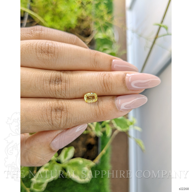 1.11 Ct. Yellow Sapphire from Ceylon (Sri Lanka)