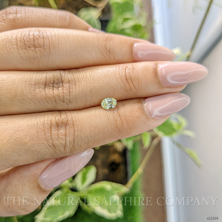 0.57 Ct. Yellow Sapphire from Ceylon (Sri Lanka)