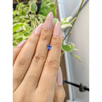 0.68 Ct. Blue Sapphire from Ceylon (Sri Lanka) Life Style