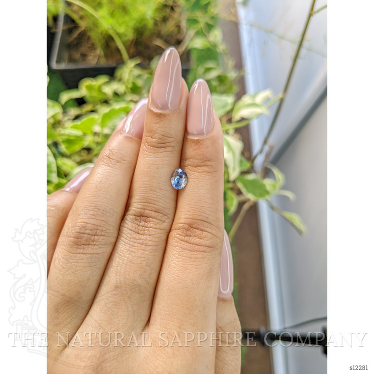 0.92 Ct. Bi Color Sapphire from Ceylon (Sri Lanka)