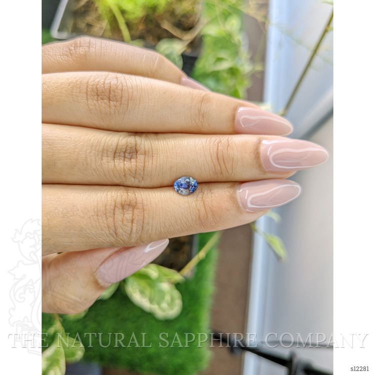 0.92 Ct. Bi Color Sapphire from Ceylon (Sri Lanka)