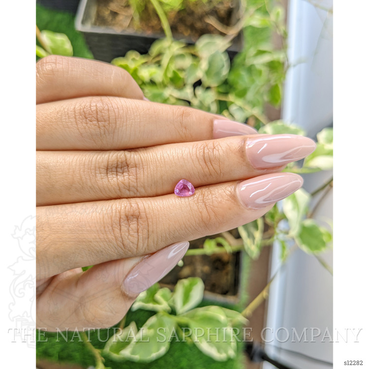0.60 Ct. Pink Sapphire from Ceylon (Sri Lanka)