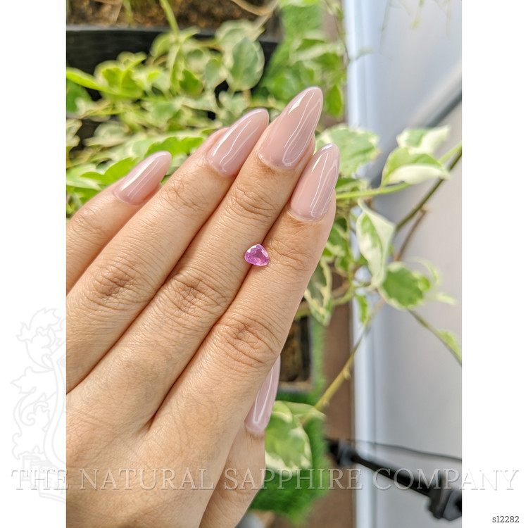 0.60 Ct. Pink Sapphire from Ceylon (Sri Lanka)