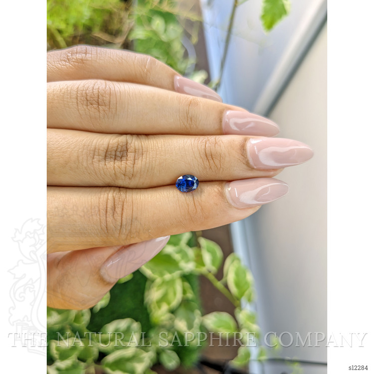 1.16 Ct. Blue Sapphire from Ceylon (Sri Lanka)