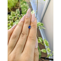 1.16 Ct. Blue Sapphire from Ceylon (Sri Lanka) Life Style