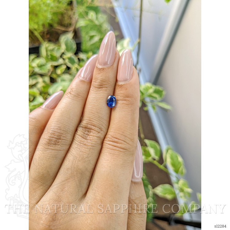 1.16 Ct. Blue Sapphire from Ceylon (Sri Lanka)