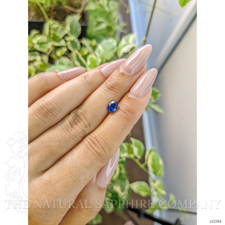 1.16 Ct. Blue Sapphire from Ceylon (Sri Lanka)