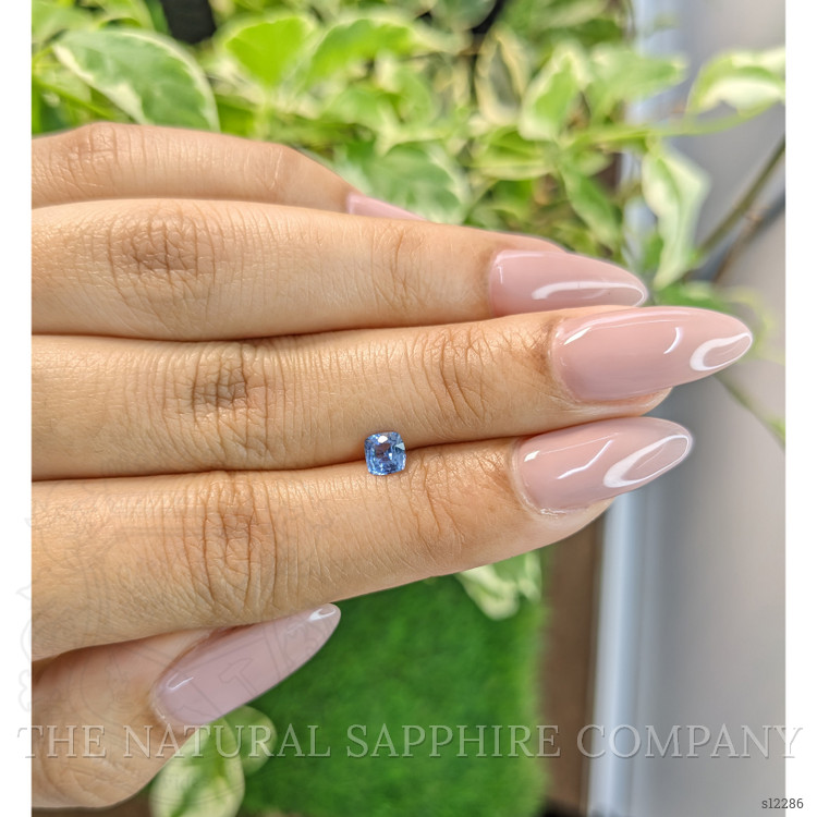 0.47 Ct. Blue Sapphire from Ceylon (Sri Lanka)