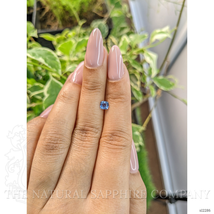 0.47 Ct. Blue Sapphire from Ceylon (Sri Lanka)