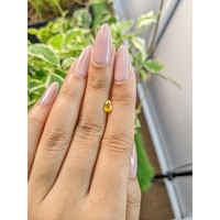 0.55 Ct. Yellow Sapphire from Ceylon (Sri Lanka) Life Style