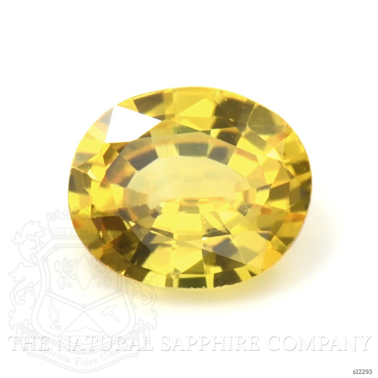 0.57 Ct. Yellow Sapphire from Ceylon (Sri Lanka)