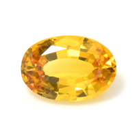 0.60 Ct. Orangish Yellow Sapphire from Ceylon (Sri Lanka) Video