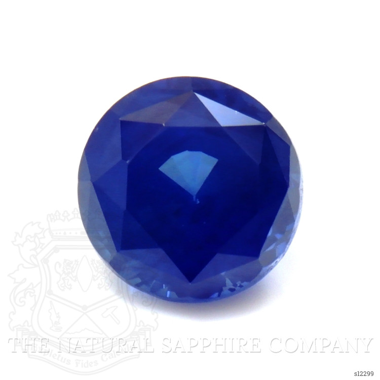 0.89 Ct. Blue Sapphire from Ceylon (Sri Lanka)
