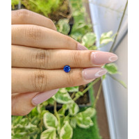 0.89 Ct. Blue Sapphire from Ceylon (Sri Lanka) Life Style