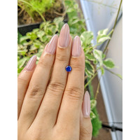 0.89 Ct. Blue Sapphire from Ceylon (Sri Lanka) Life Style