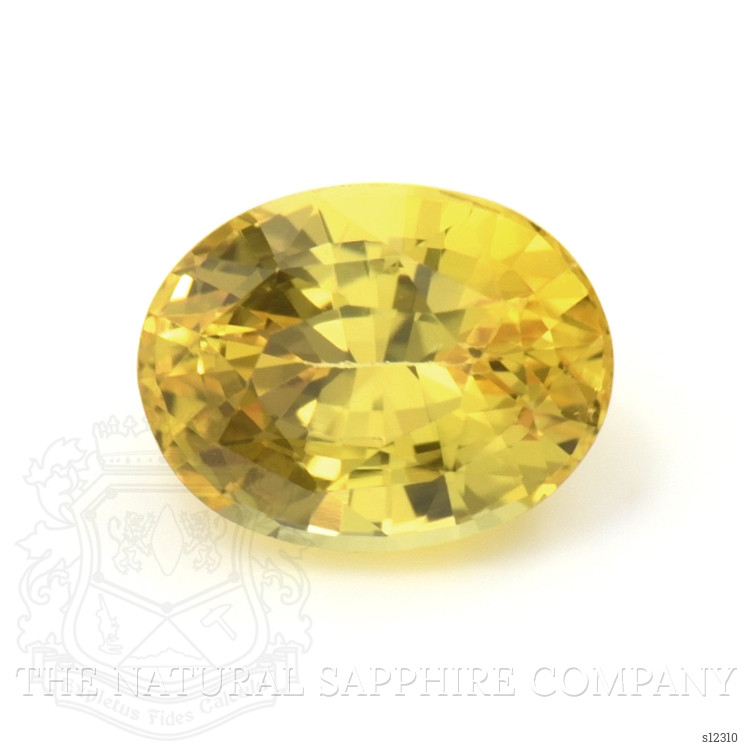 0.77 Ct. Yellow Sapphire from Ceylon (Sri Lanka)