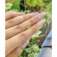 0.57 Ct. Yellow Sapphire from Ceylon (Sri Lanka) Life Style