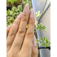 0.72 Ct. Yellow Sapphire from Ceylon (Sri Lanka) Life Style