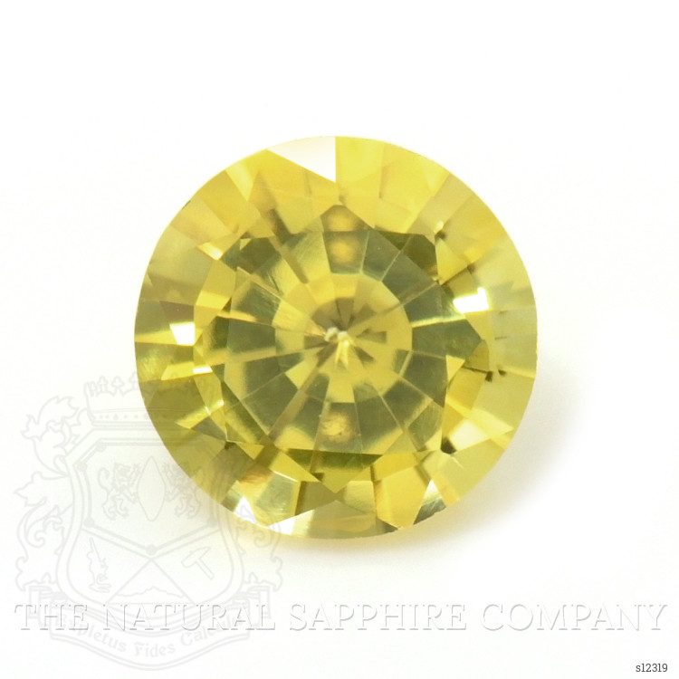 0.41 Ct. Yellow Sapphire from Ceylon (Sri Lanka)