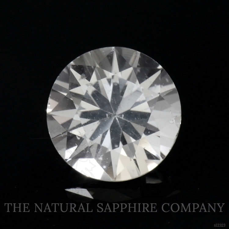 0.87 Ct. White Sapphire from Ceylon (Sri Lanka)