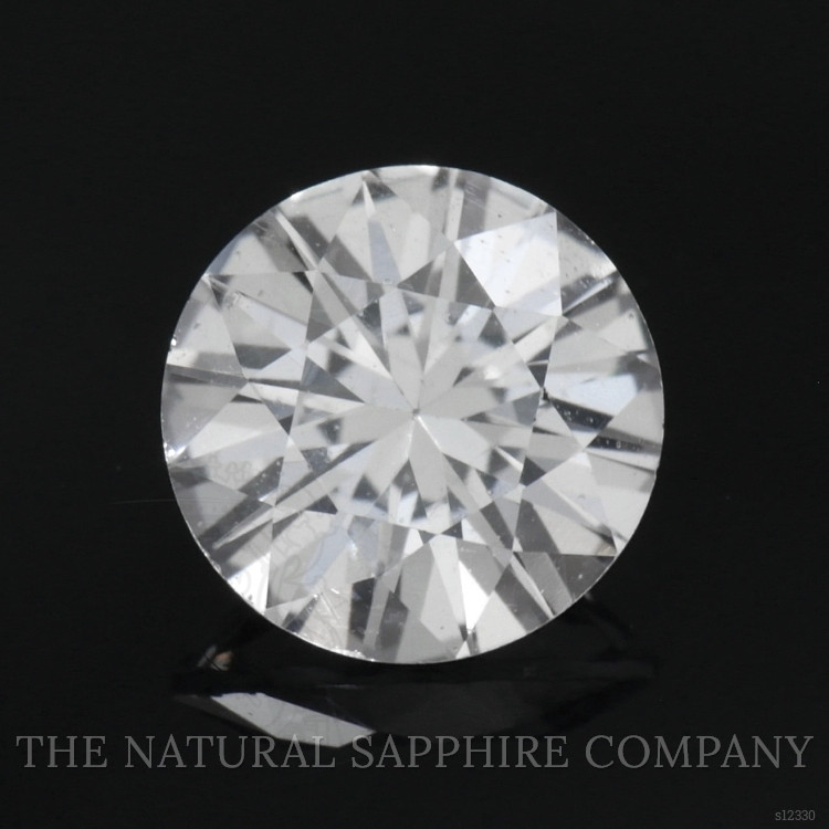 0.96 Ct. White Sapphire from Ceylon (Sri Lanka)