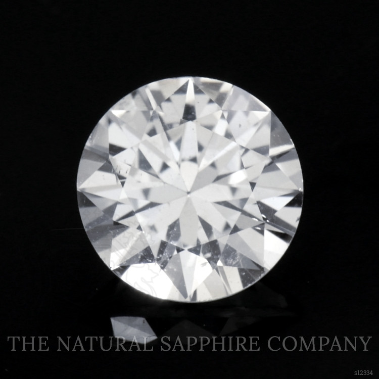 0.96 Ct. White Sapphire from Ceylon (Sri Lanka)