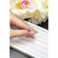 4.64 Ct. Pinkish Purple Sapphire from Ceylon (Sri Lanka) Life Style