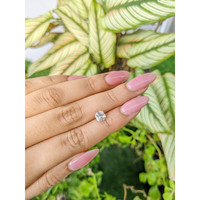 1.17 Ct. White Sapphire from Ceylon (Sri Lanka) Life Style