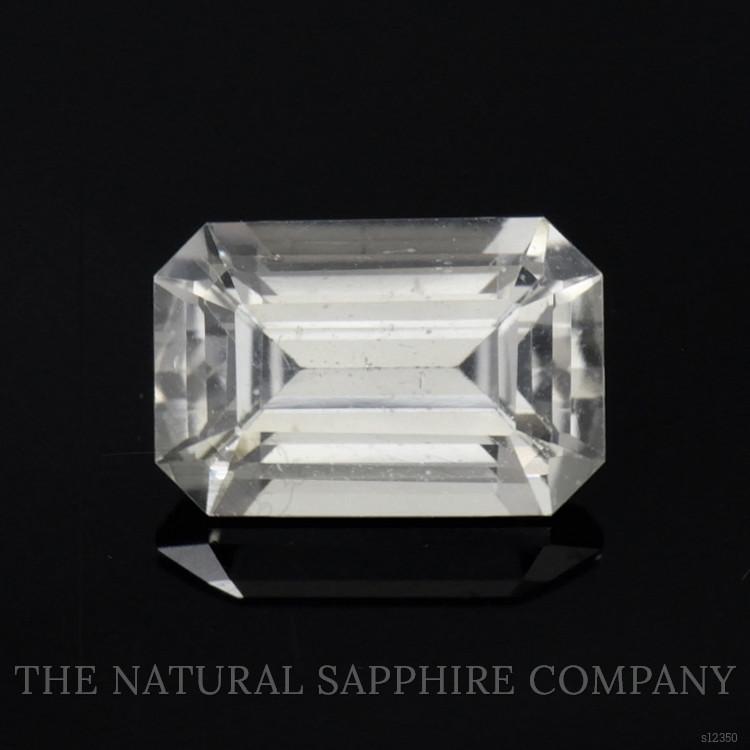 1.37 Ct. White Sapphire from Ceylon (Sri Lanka)