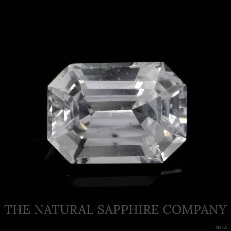 1.26 Ct. White Sapphire from Ceylon (Sri Lanka)