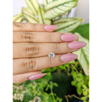 1.09 Ct. White Sapphire from Ceylon (Sri Lanka) Life Style