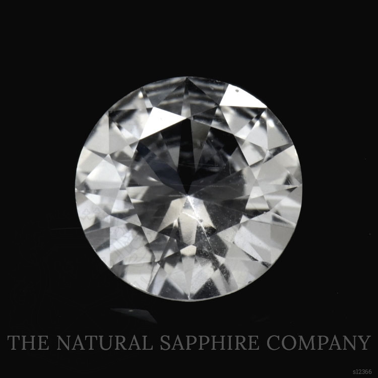 1.01 Ct. White Sapphire from Ceylon (Sri Lanka)
