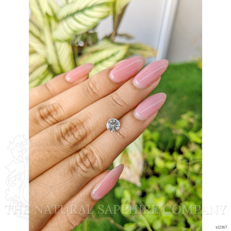 1.07 Ct. White Sapphire from Ceylon (Sri Lanka)