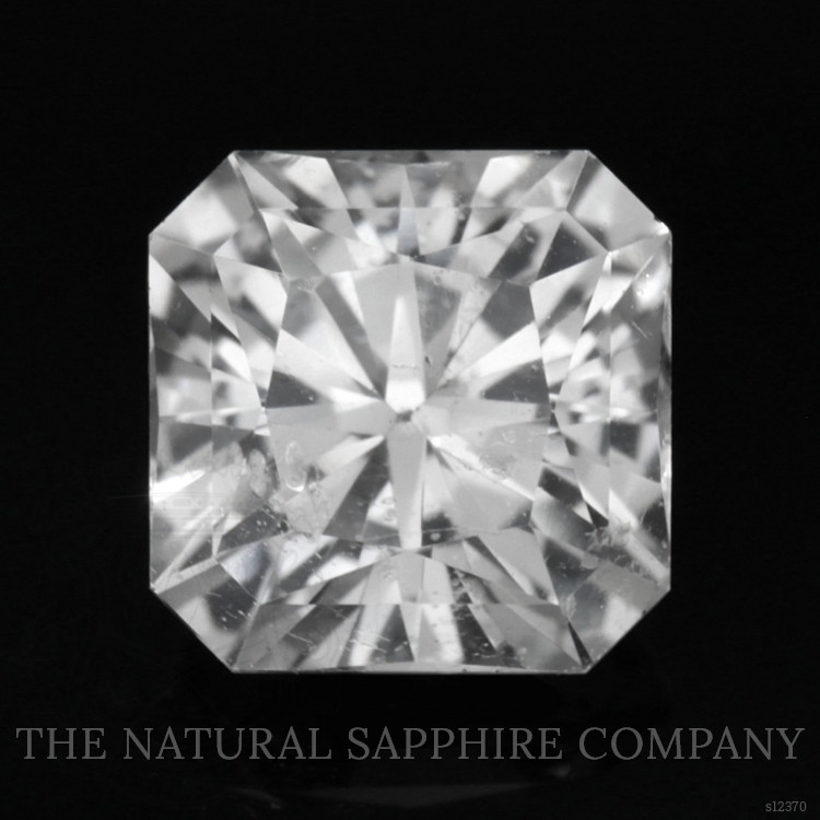 1.38 Ct. White Sapphire from Ceylon (Sri Lanka)