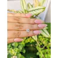 1.53 Ct. White Sapphire from Ceylon (Sri Lanka) Life Style