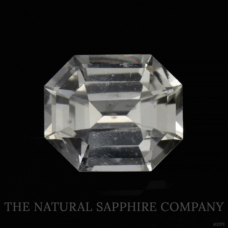 1.26 Ct. White Sapphire from Ceylon (Sri Lanka)