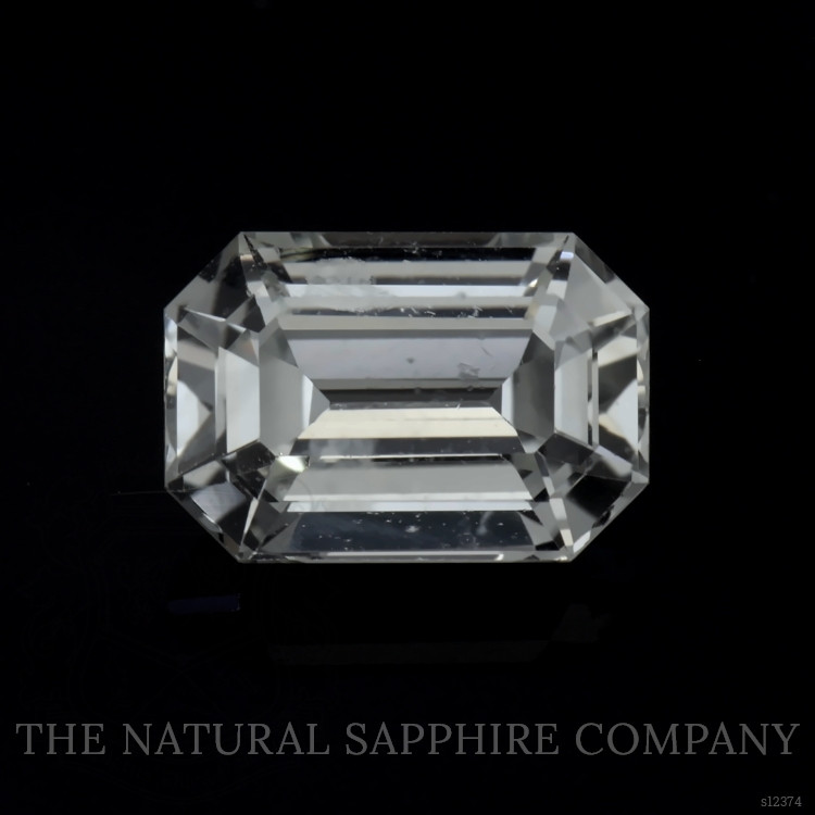 1.67 Ct. White Sapphire from Ceylon (Sri Lanka)