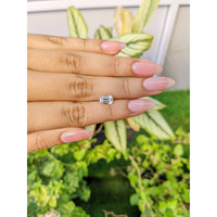 1.67 Ct. White Sapphire from Ceylon (Sri Lanka) Life Style