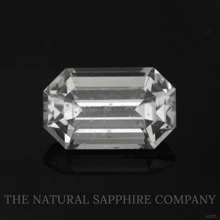 1.84 Ct. White Sapphire from Ceylon (Sri Lanka)